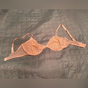 Victoria's Secret Lace Bra in Soft Peach